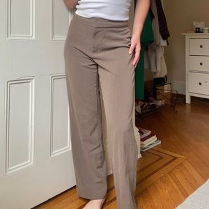 Brown Flare Pants